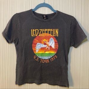 NWOT Urban Outfitters Led Zeppelin Baby Tee